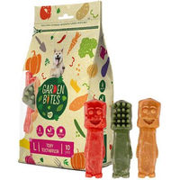Produktbild von Duvo+ Garden Bites Toby Toothbrush Zahnpflege-Snack für Hunde Vegan Glutenfrei Größe L 510 g - 510 g