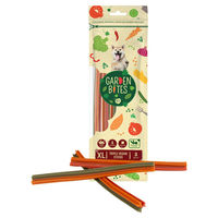 Produktbild von Duvo+ Garden Bites Triple Vegan Kausnacks XL ohne tierisches Protein glutenfrei 400g