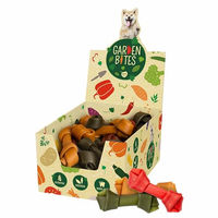 Produktbild von Duvo+ Garden Bites Vegan Bones Zahnpflege-Snack für Hunde Glutenfrei 90 g - 90 g