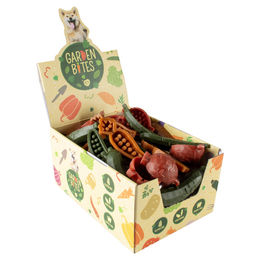Produktbild von Duvo+ Garden Bites Veggie Buddies Zahnpflege-Snack für Kleintiere Vegan und Glutenfrei Größe M 60 Stück - 60 x 45 g