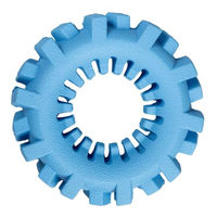 Produktbild von Duvo+ Griplay Reifen Kauspielzeug für Welpen und Hunde Blau aus Gummi zur Zahnpflege