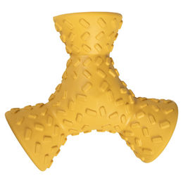 Duvo+ Griplay Tripod Intelligenzspielzeug für Hunde aus Gummi Gelb – Bild 1 von 7