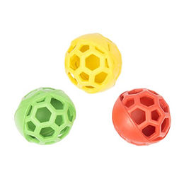 Duvo+ Gummifußball Hundespielzeug 11,5 cm bunt – Bild 1 von 3