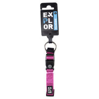 Produktbild von Duvo+ Halsband Fashion Fuchsie aus Nylon in Rosa Größe S für kleine Hunde
