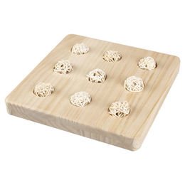 Duvo+ Hao Sniffle Snack Puzzle aus Holz für Kaninchen beige – Bild 1 von 6