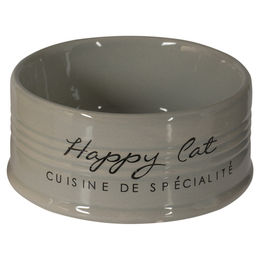 Duvo+ Happy Cat Futternapf Stone aus Keramik grau 300 ml - 300 ml – Bild 1 von 3