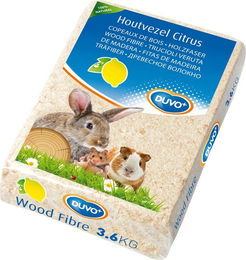 Duvo+ Holzfaser Einstreu Zitrone für Kaninchen 3,6 kg - 3,6 kg – Bild 1 von 4