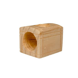 Duvo+ Holzspielzeug Schatztruhe als Knabberspielzeug für Nagetiere und Kaninchen – Bild 1 von 4