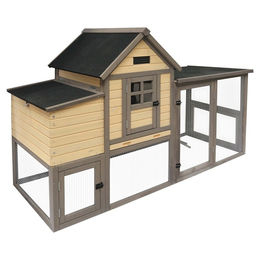 Duvo+ Hühnerstall Farmhouse Ranch Country grau/beige – Bild 1 von 1
