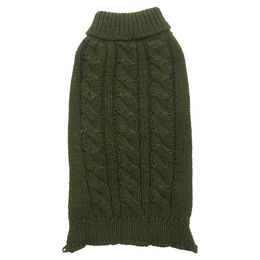 Produktbild von Duvo+ Hunde Pullover Cozy aus Wolle grün Größe L - 1 Stk.