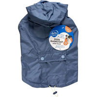 Produktbild von Duvo+ Hunde Regenmantel Parka wasserdicht Blau Größe XL - 1 Stk.