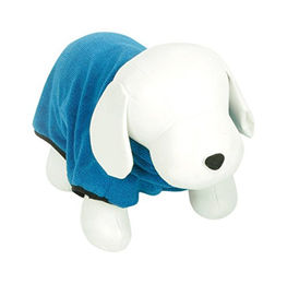 Duvo+ Hundebademantel aus Mikrofaser Blau Größe L – Bild 1 von 3