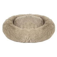 Produktbild von Duvo+ Hundebett Donut Snug Plüsch Beige Größe M