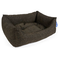 Produktbild von Duvo+ Hundebett King Braun rechteckig aus Stoff 110 x 85 cm
