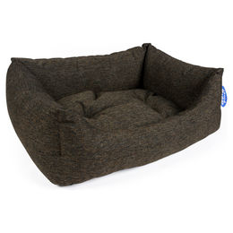 Duvo+ Hundebett King rechteckig Braun aus Stoff 85 x 70 cm – Bild 1 von 3