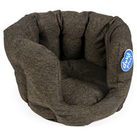 Produktbild von Duvo+ Hundebett oval King Braun 50 x 45 x 27 cm