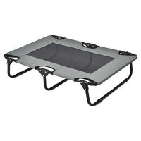 Produktbild von Duvo+ Hundebett Relax faltbar aus Nylon Grau Größe L
