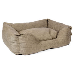 Produktbild von Duvo+ Hundebett Textura Eco rechteckig grün Größe L