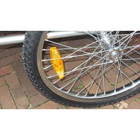 Produktbild von Duvo+ Hundefahrradanhänger Pet-Trailer für große Rassen in Orange, faltbar