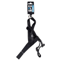 Produktbild von Duvo+ Hundegeschirr Chest Classic aus Nylon in Schwarz Größe M