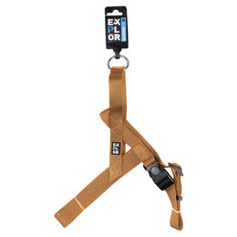 Produktbild von Duvo+ Hundegeschirr Chest Fashion aus Nylon braun Größe L