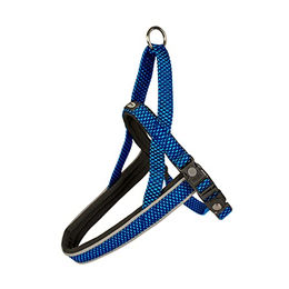 DUVO+ Hundegeschirr Explor East aus Nylon und Neopren waterproof Blau Größe M – Bild 1 von 3