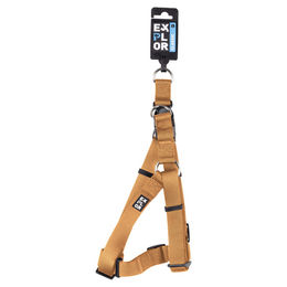 Produktbild von Duvo+ Hundegeschirr Step in Fashion aus Nylon braun Größe L