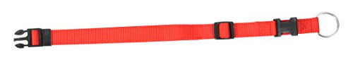 Duvo+ Hundehalsband aus Nylon rot verstellbar 30-45 cm 15 mm – Bild 1 von 2