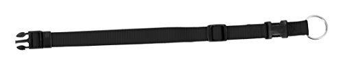Duvo+ Hundehalsband aus Nylon verstellbar Schwarz 35-55 cm – Bild 1 von 3
