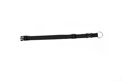 Duvo+ Hundehalsband aus Nylon verstellbar Schwarz 40-65 cm – Bild 1 von 2