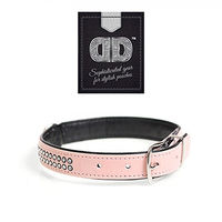 Produktbild von Duvo+ Hundehalsband Crystal Chic aus Kunstleder Rosa 28-33 cm