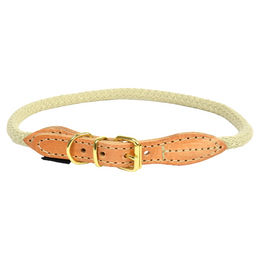 Produktbild von Duvo+ Hundehalsband Forest aus Nylon in Beige Größe M