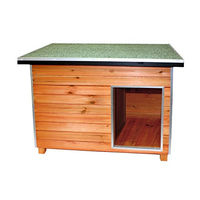 Produktbild von Duvo+ Hundehütte Boris 3 Classic aus Holz in Braun
