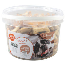Produktbild von Duvo+ Hundekekse Kauknochen Rind und Huhn 1,3 kg - 1300 g