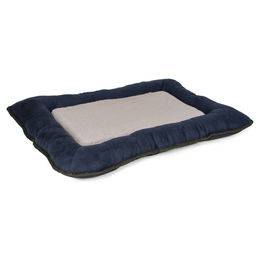 Duvo+ Hundekissen Bench Duotex Eco Plüsch Blau/Grau Größe XXL – Bild 1 von 2