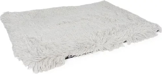 Produktbild von Duvo+ Hundekissen Bench Snug aus Landhaar-Plüsch Grau XXL