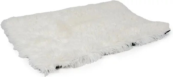 Produktbild von Duvo+ Hundekissen Bench Snug aus Plüsch Weiß Größe XL