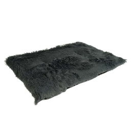 Duvo+ Hundekissen Bench Snug Plüsch Grau Größe S – Bild 1 von 6