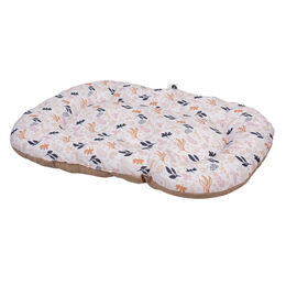Produktbild von Duvo+ Hundekissen Breezy oval gesteppt weiß 120 x 76 x 11 cm
