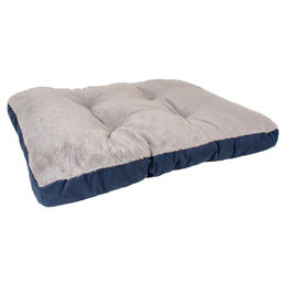 Duvo+ Hundekissen Duotex Eco rechteckig blau/grau Größe M – Bild 1 von 2