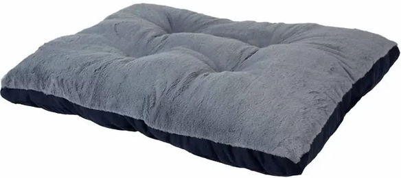 Duvo+ Hundekissen DuoTex ECO rechteckig Blau Größe L – Bild 1 von 2