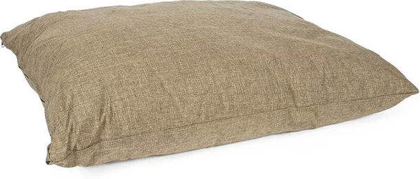 Produktbild von DUVO+ Hundekissen Duvoplus Textura Eco aus Polyester in Grün oder Beige