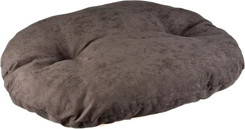 Duvo+ Hundekissen Duvoplus Velvet Concrete oval grau/braun Größe XS – Bild 1 von 2