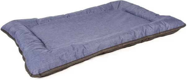 Duvo+ Hundekissen Eco Bench aus Oxford-Gewebe Blau Größe XS – Bild 1 von 2