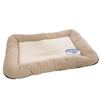 Produktbild von Duvo+ Hundekissen Sheepskin Faltbarer Hundekorb Grau 92 x 58 cm