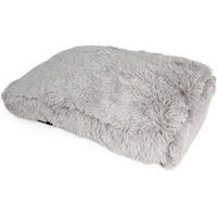 Produktbild von Duvo+ Hundekissen Snug rechteckig aus Plüsch Grau Größe L