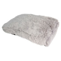Produktbild von Duvo+ Hundekissen Snug rechteckig aus Plüsch Grau XL