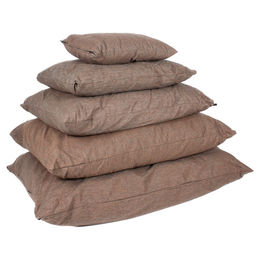 Produktbild von Duvo+ Hundekissen Textura Eco rechteckig braun Größe L aus Polyester