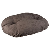 Produktbild von Duvo+ Hundekissen Velvet Concrete oval grau/weiß Größe M