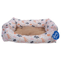 Produktbild von Duvo+ Hundekorb Breezy rechteckig weiß 85 x 70 x 20 cm aus Polyester